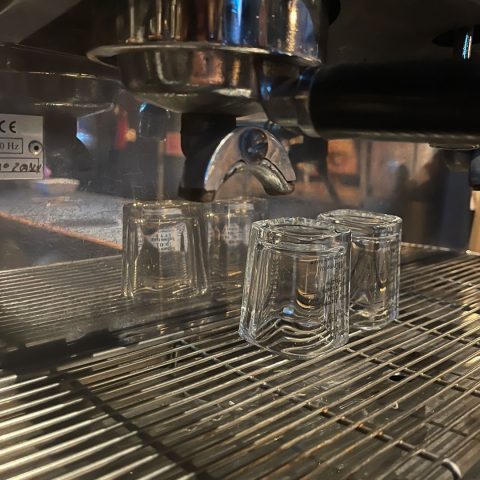shots glass espresso